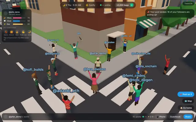 Draw a crowd