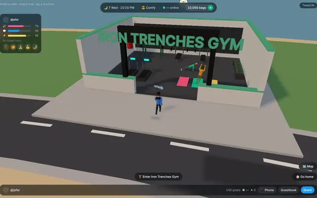 Hit the gym